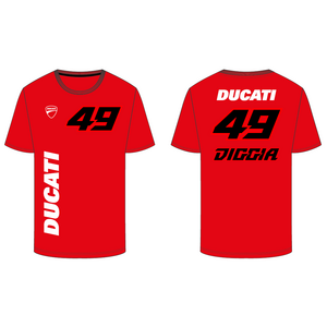 VR46 Ducati / Diggia 49 T-paita, punainen
