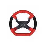 Aim MyChron5 Steering Wheel Red/Black 6-reikäinen