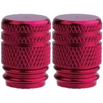 Oxford venttilinhattupari - Valve Caps Punainen