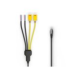 Aim ACC3 haaroitusjohto 2 kpl analoginen ilman liitintä + 2 TC 50 cm