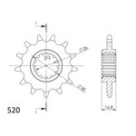 Supersprox / JT Front sprocket 1269.14