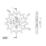 Supersprox / JT Front sprocket 422.13