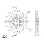 Supersprox / JT Front sprocket 428.12