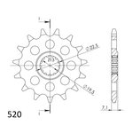 Supersprox / JT Front sprocket 434.15