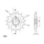 Supersprox / JT Front sprocket 511.15