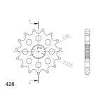 Supersprox / JT Front sprocket 558.15