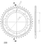Supersprox / JT Rear sprocket 1306.43