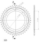 Supersprox / JT Rear sprocket 1307.41