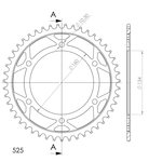 Supersprox / JT Rear sprocket 1307.46