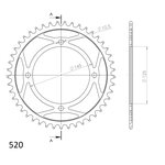 Supersprox / JT Rear sprocket 857.45