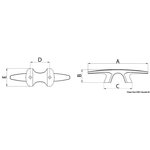 Osculati Pollari SS200 mm.