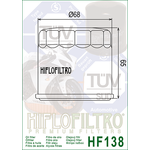 HiFlo öljynsuodatin HF138C Kromi