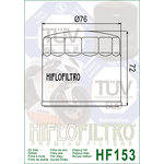 HiFlo öljynsuodatin HF153