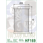 HiFlo öljynsuodatin HF169