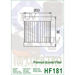 HiFlo öljynsuodatin HF181