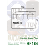 HiFlo öljynsuodatin HF184