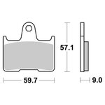 SBS Jarrupalat Sintered Taakse