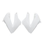 Tec-X , Front side cover kit, White, Derbi Senda 00-08