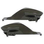 Tec-X Rear side cover kit, Black, Derbi Senda 00-08