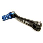 Tec-X Gear pedal, Carbon-style/Blue, Minarelli AM6