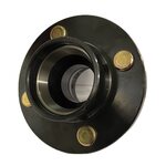 HUB WITH BEARING AND NUTS