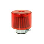 Air filter, Air-System, Red, Attachment Ø 35mm, Straight