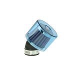 Air filter, Air-System, Blue, Attachment Ø 35mm, 45°