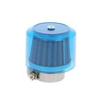 Air filter, Air-System, Blue, Attachment Ø 38mm, Straight