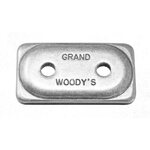 Woody´s Woodys Double Support Plate 12pcs Grand Digger Alumiini