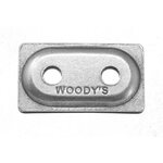Woody´s Woodys Double Support Plate 48pcs Digger Alumiini