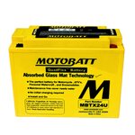 MotoBatt Battery, MBTX24U