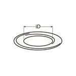 Aluslevy Niklattu 15.0mm 100pakk