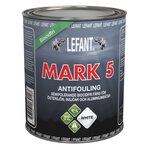 Lefant Mark 5 -Semi Hard antifouling-maali harmaa/musta 750ml