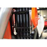 AXP Racing Radiator Braces Black Spacers Ktm/Husqvarna 16-17