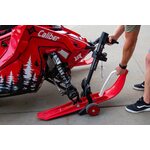 Caliber Sled Wheels (Ski wheel kit) (pair) RED