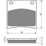 Variaattorihihna, Bellier-Chatenet-Microcar , (B3221AA1116)