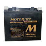 MotoBatt Battery, MBTX20UHD Black
