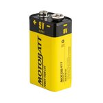 MotoBatt 9v Alkaline battery (1pcs)