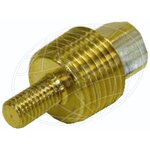 Orbitrade plug for zinc anode