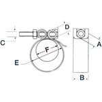 Osculati Letkunkiristin vahvistettu41/46mm