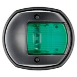 Osculati Kulkuvalo LED Compact 12 musta - vihreä