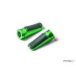 Puig Footpegs Racing+Rubber Rig/Left C/Green