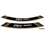 Puig Kit 8 Rim Strips Kymco Ak550 C/Gold