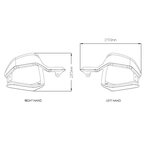 Puig Hand Guards Honda X-Adv C/Clear