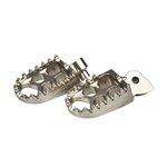 Scar Evolution Footpegs - Yamaha Titanium color