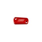 Scar Rear Brake Reservoir Cover - Kawasaki/Suzuki Red color