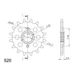 Supersprox / JT Front sprocket 516.16