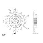 Supersprox / JT Front sprocket 1307.15