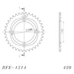 Supersprox / JT Rear sprocket 1214.46
