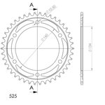 Supersprox / JT Rear sprocket 1307.42